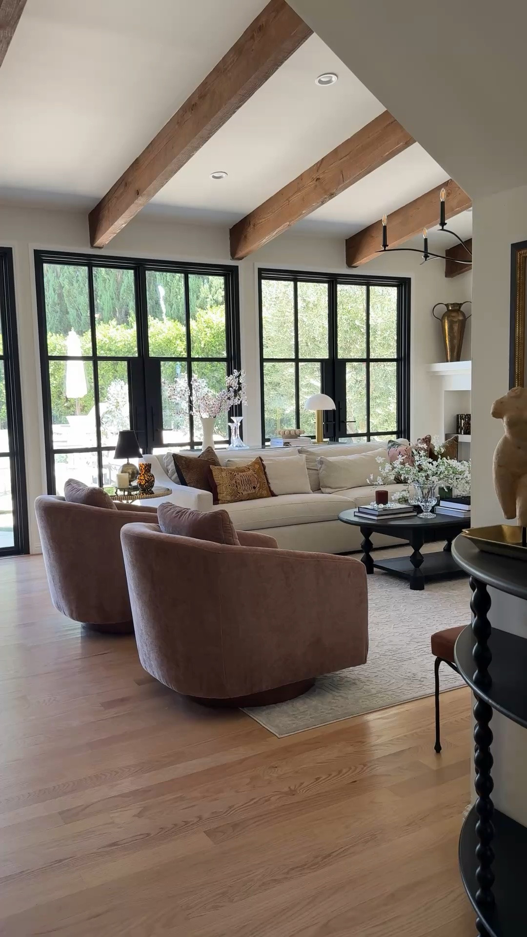 Living room links! Our new doors out from Lion Iron Doors and they are beautiful quality!

#LTKHome #LTKSaleAlert