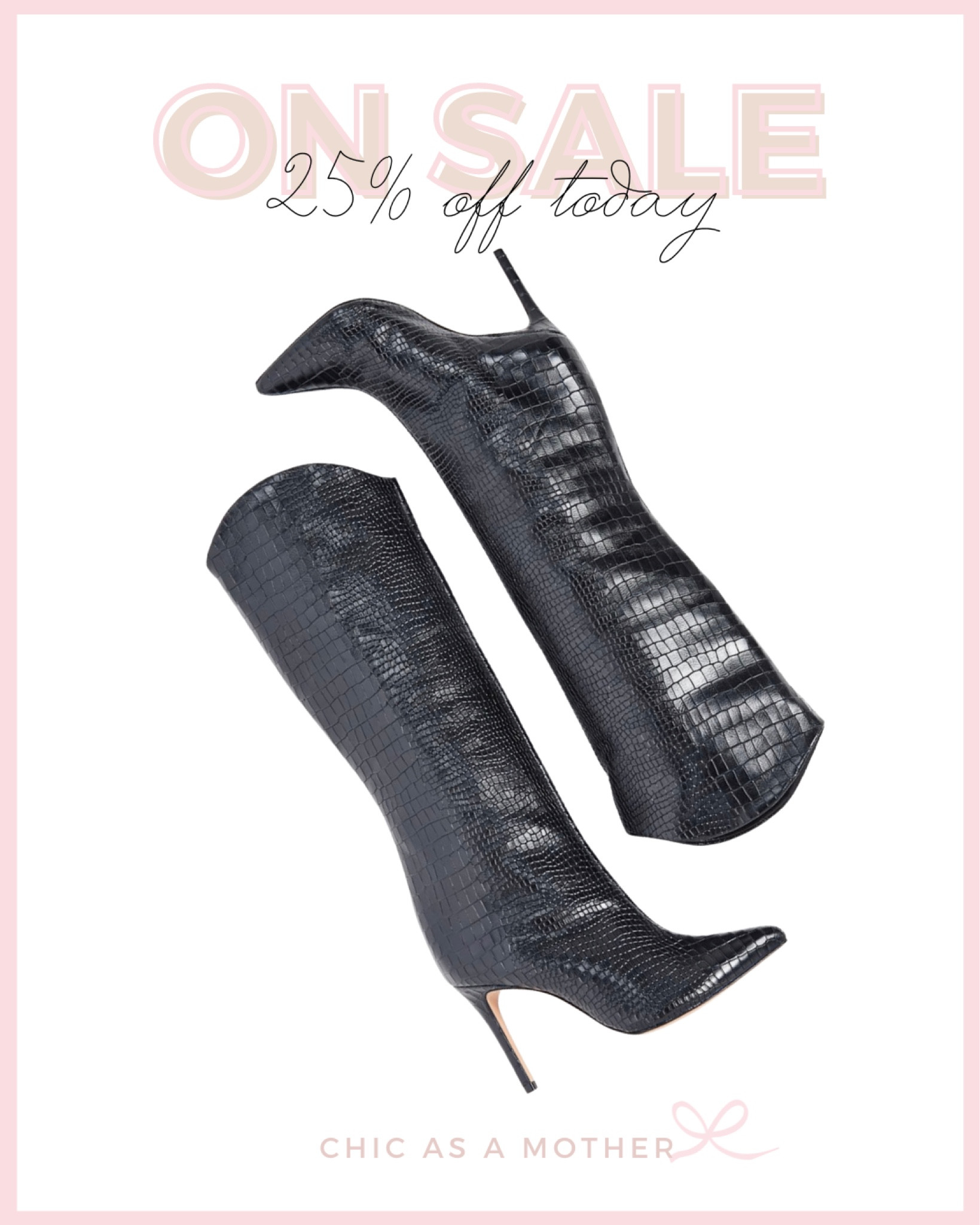 My fav boots are 25% off today 

Schutz / prime day sales / fall boots / black knee boots / croc boots / western style boots 

#LTKshoecrush #LTKsalealert #LTKSeasonal