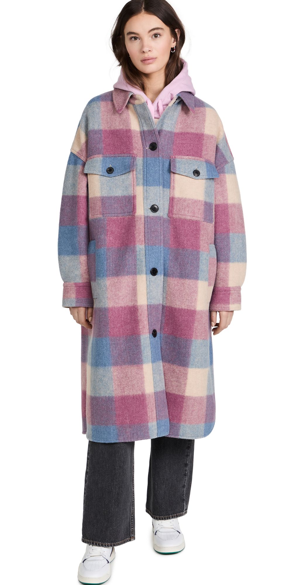 Isabel Marant Étoile Fontizi Blanket Coat | Shopbop