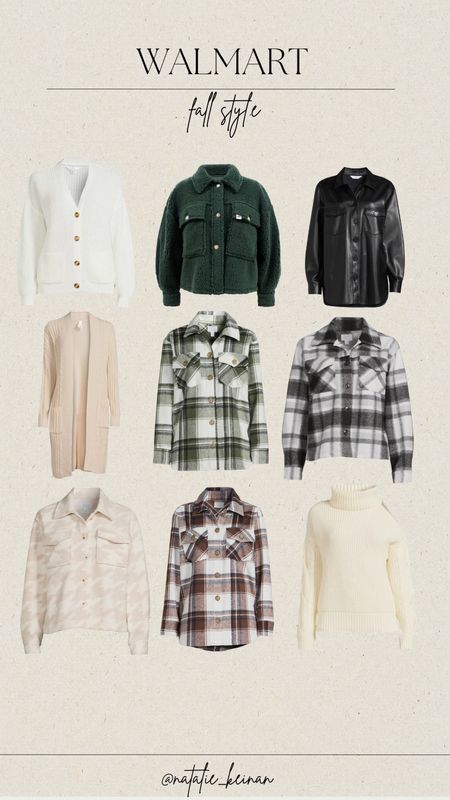 Walmart fall style, affordable fall finds, flannel, sweater, faux leather 

#LTKfindsunder50 #LTKSeasonal #LTKstyletip