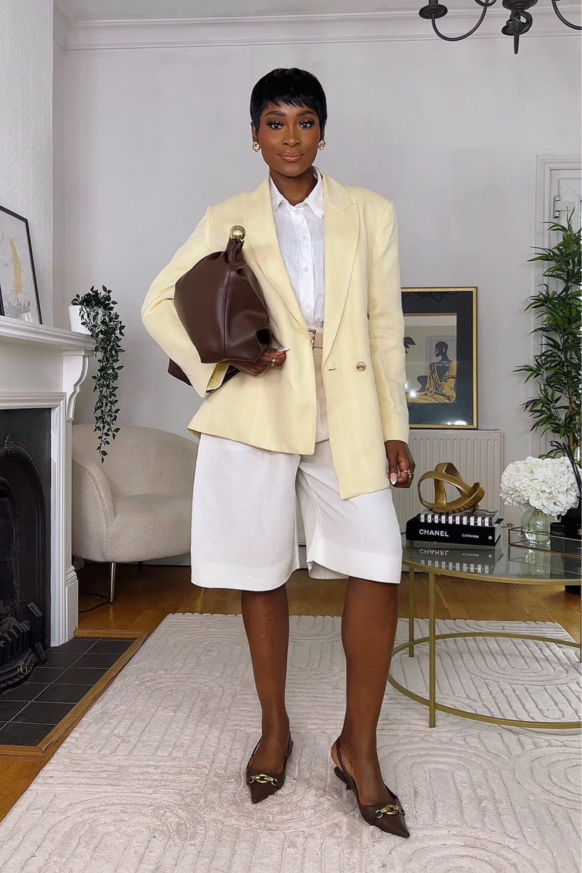 Buttermilk yellow blazer
#ltkspring #springoutfits #buttermilk