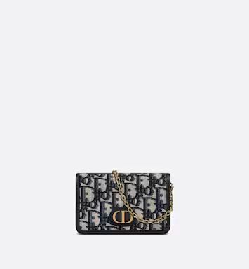 30 Montaigne Nano Pouch Blue Dior Oblique Jacquard - products | DIOR | Dior Beauty (US)