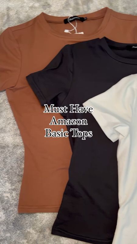 Must have basic amazon tops!

Comes in a 3 pack & in more colors too!

I’m in a small 🤎

#LTKSpringSale #LTKmidsize #LTKstyletip