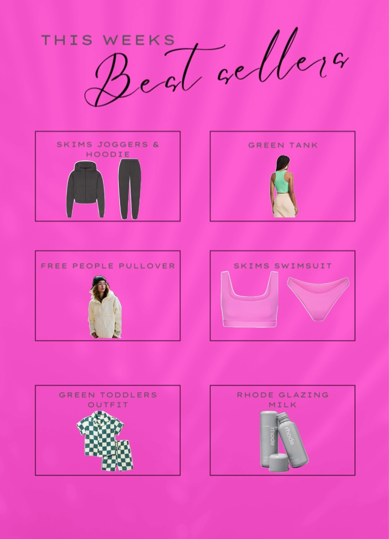 Weekly round-up 💗

#LTKfindsunder100 #LTKfitness #LTKbeauty