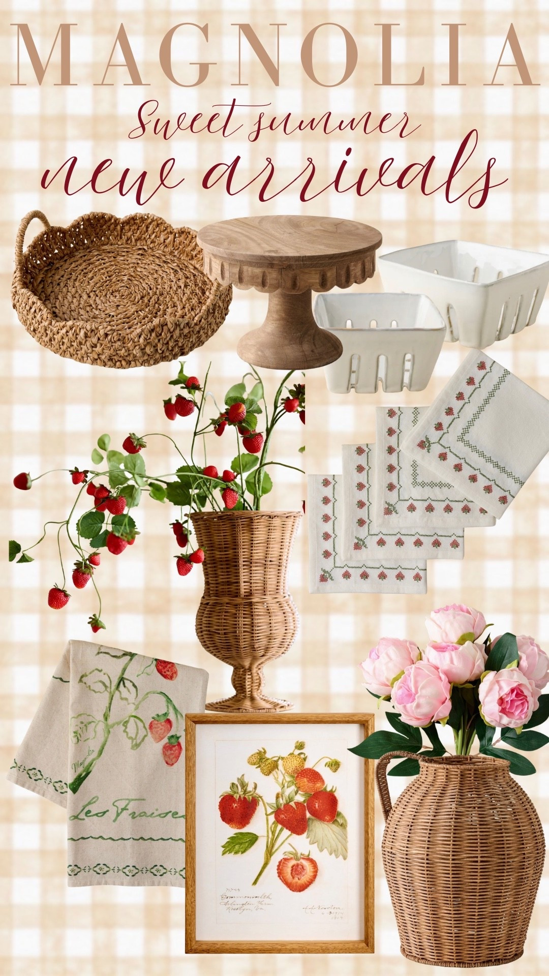 NEW from magnolia! The strawberries are too cute 🍓

#LTKSeasonal #LTKMothersDay #LTKHome