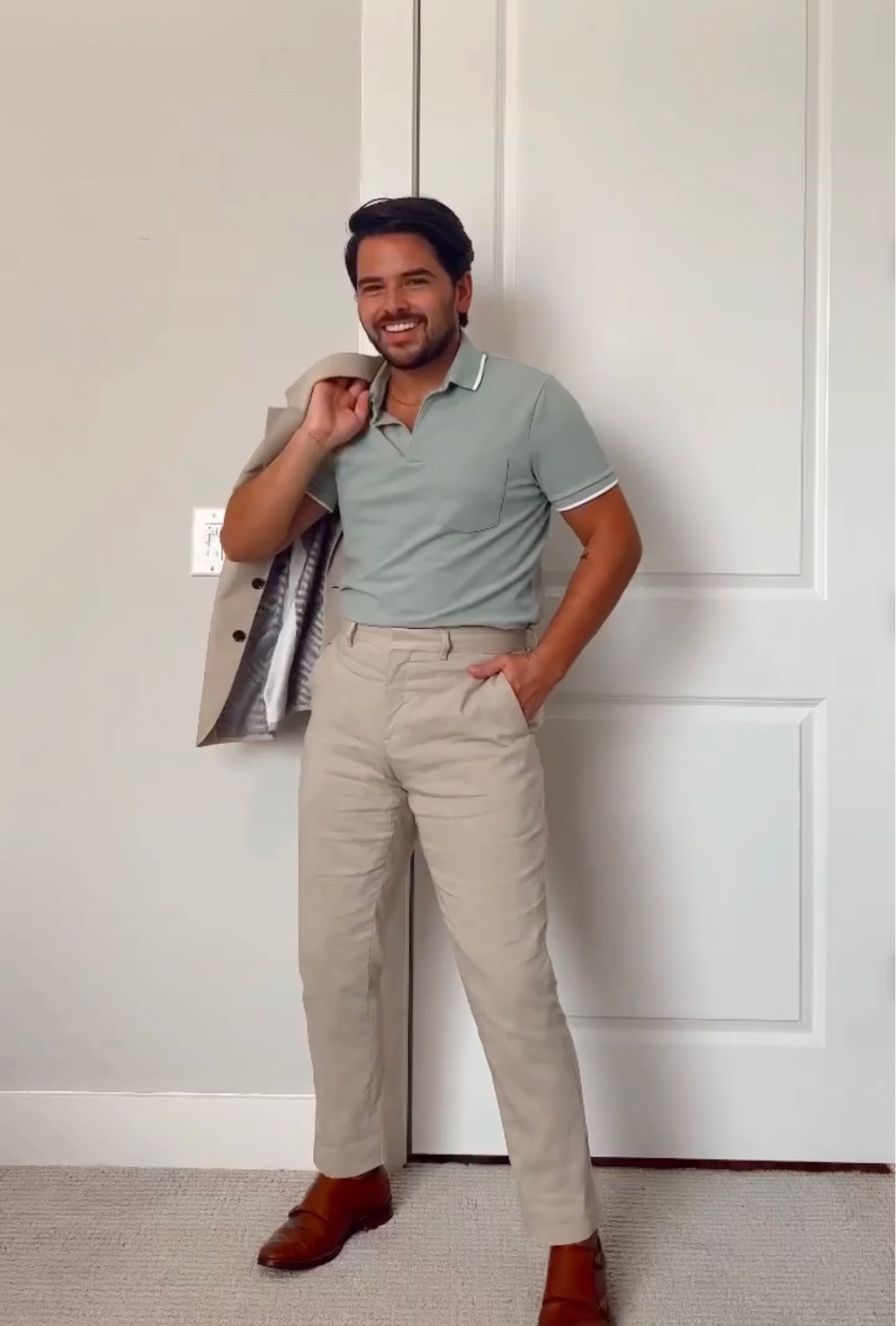 Summer wedding guest, linen suit, express mens suits, light tan mens suit, wedding outfit for him. 

#LTKmens #LTKstyletip #LTKSeasonal