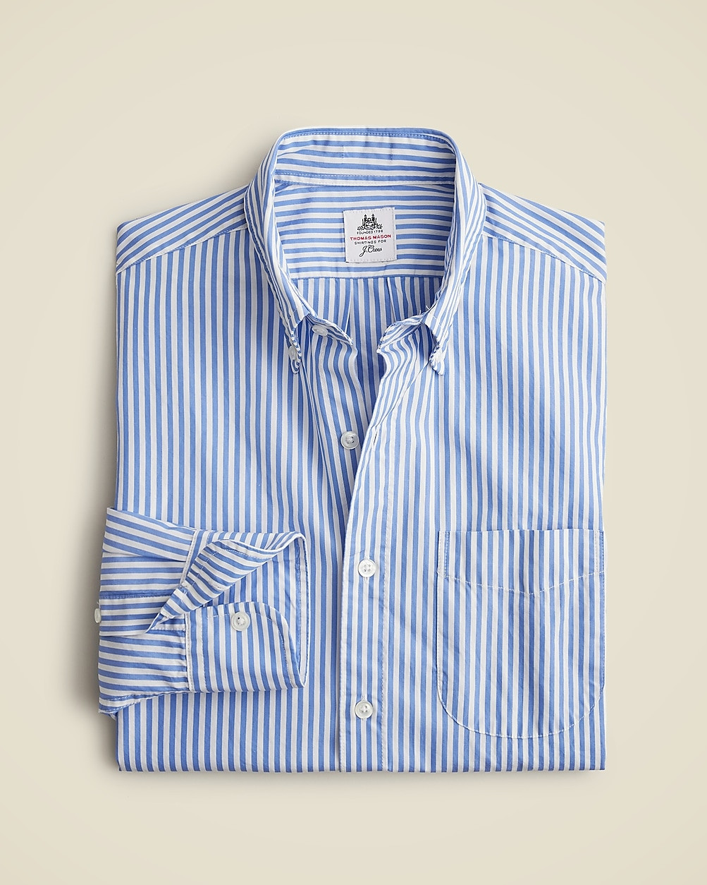 Thomas Mason® for J.Crew washed poplin shirt | J. Crew US