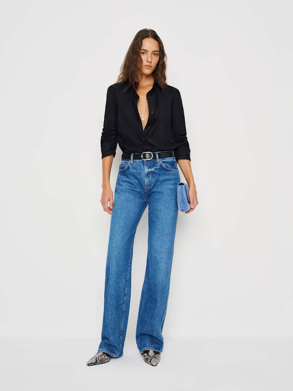 Alfie Relaxed Shirt | Reformation (Global)