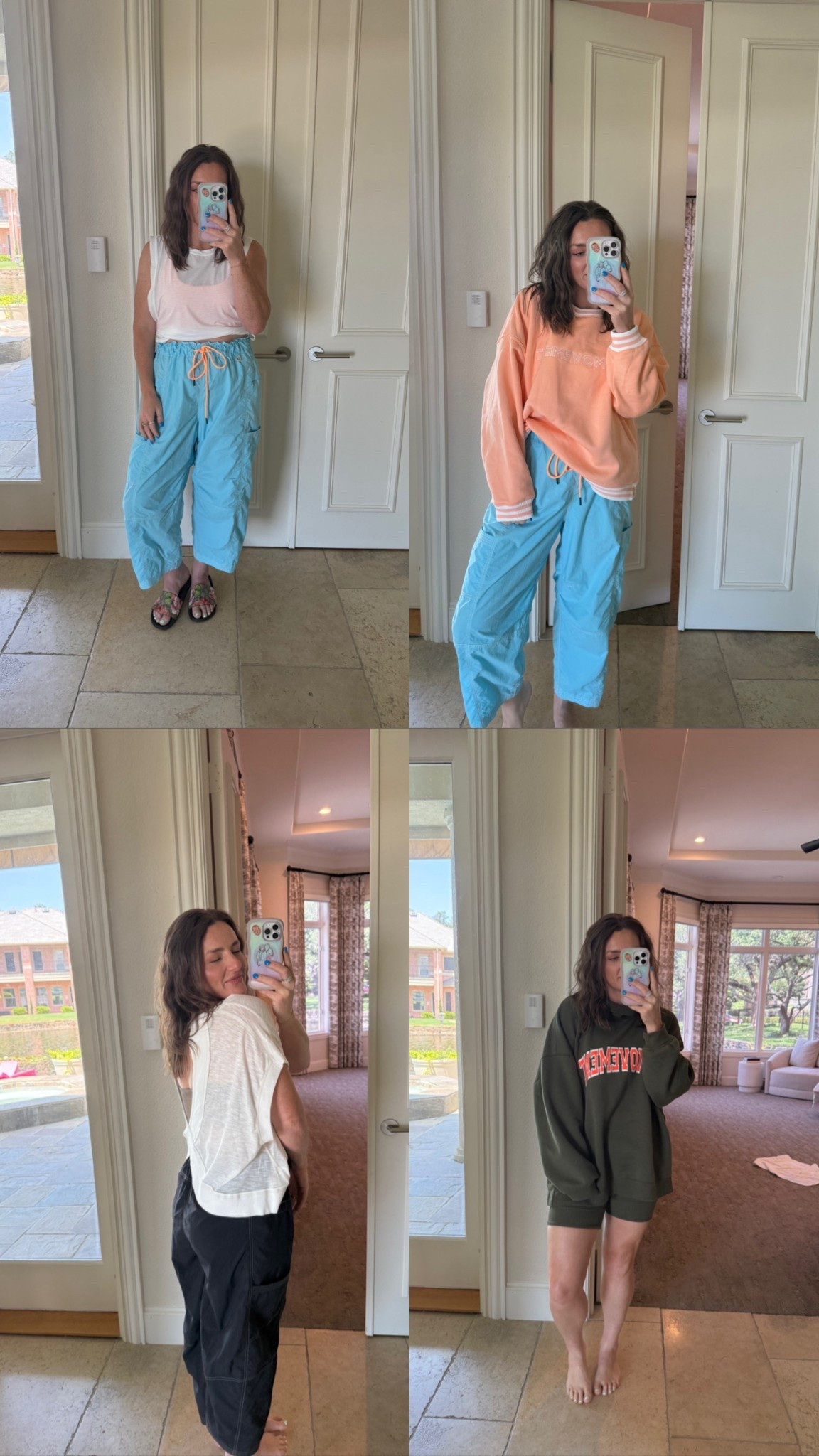 Pants large 
Tops large 
Set large 
Bras: M/L

@fpmovement
#FPMovementPartner 

#LTKFindsUnder100 #LTKActive #LTKStyleTip