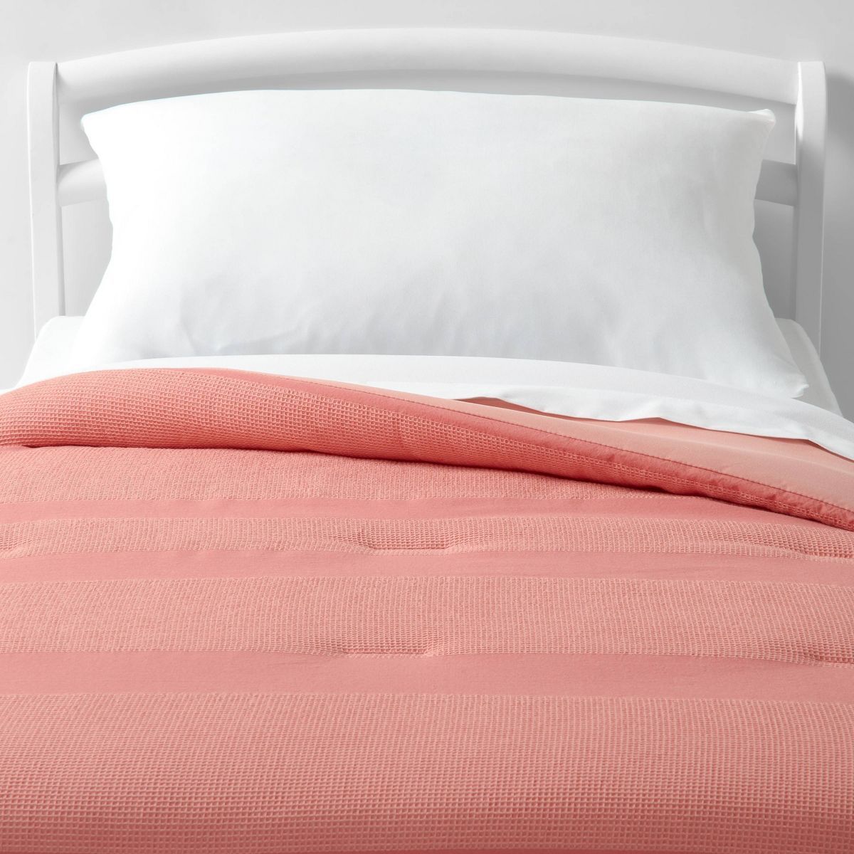 Toddler Waffle Striped Kids' Comforter - Pillowfort™ | Target