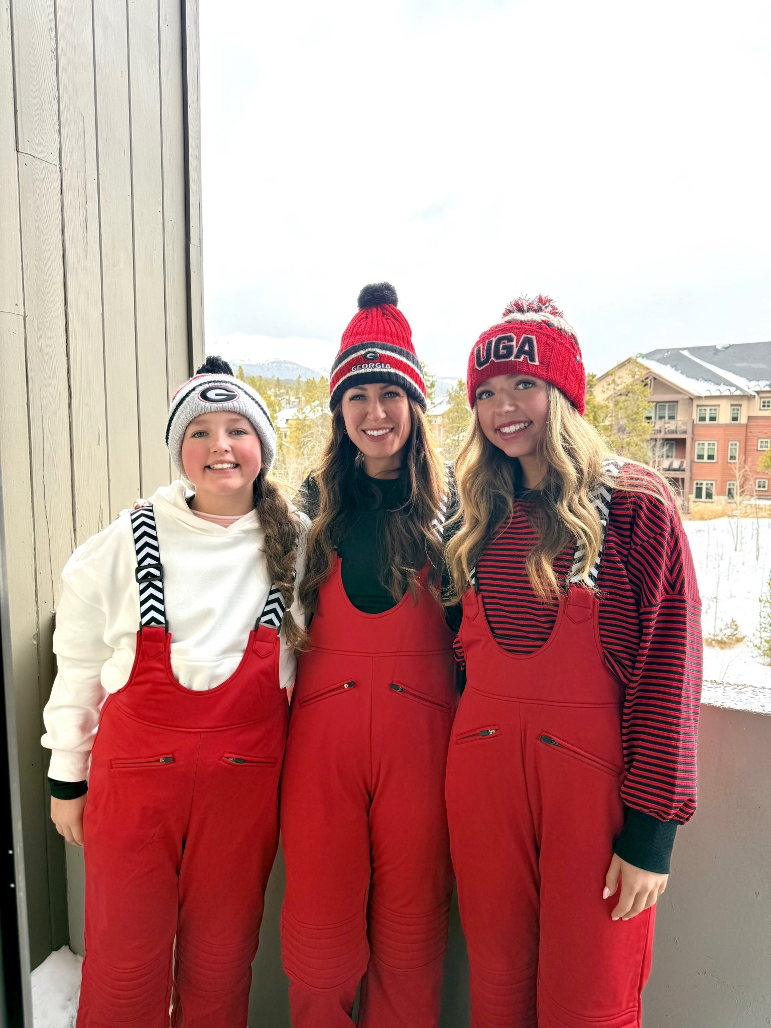 What we wore | snowmobiling outfits.
