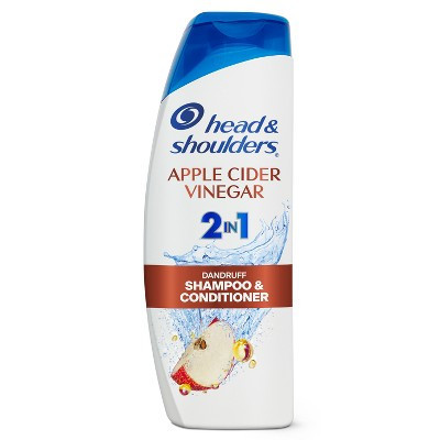 Head & Shoulders 2-in-1 Dandruff Shampoo and Conditioner, Anti-Dandruff Treatment, Apple Cider Vinegar for Daily Use, Paraben-Free - 12.5 fl oz | Target