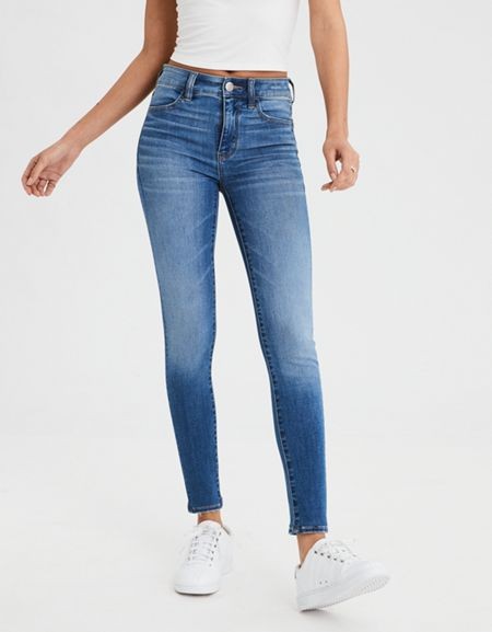 AE Ne(X)t Level High Waisted Jegging | American Eagle Outfitters (US & CA)