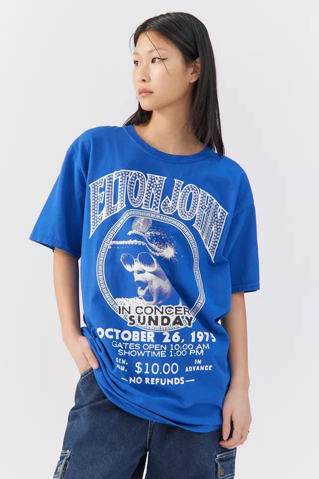 Elton John Concert Graphic Tee | Urban Outfitters (US and RoW)