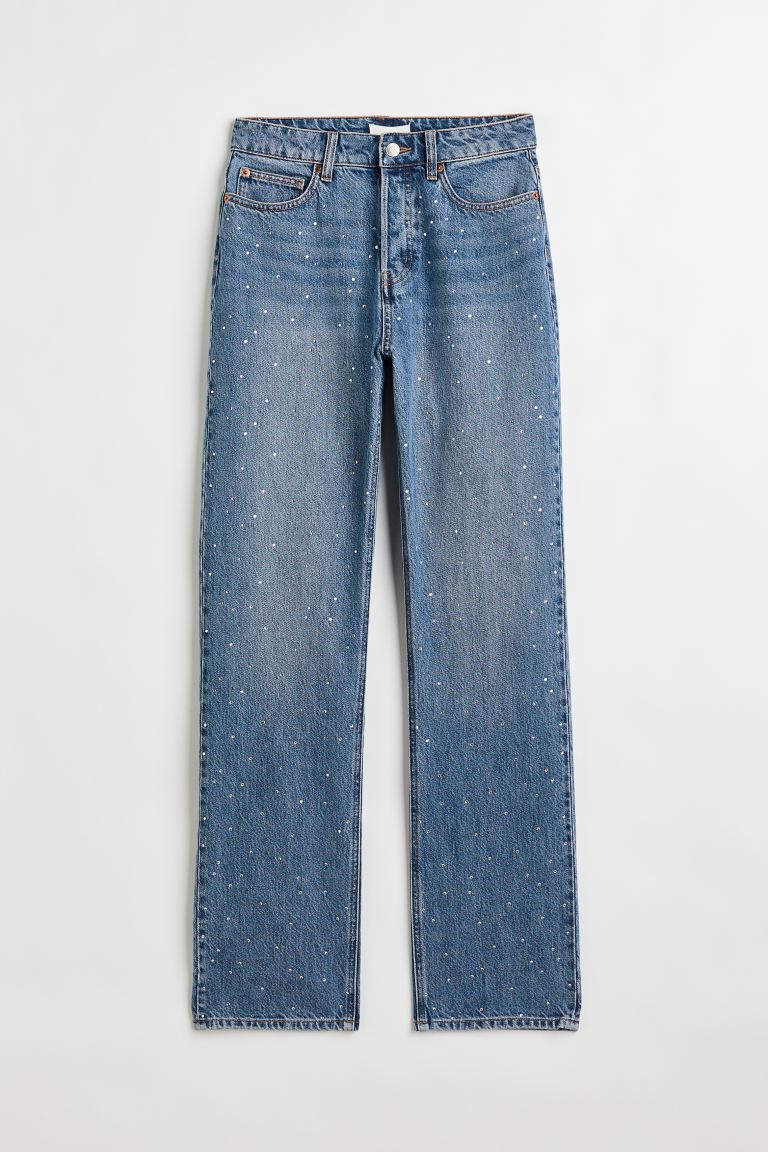 Straight High Jeans | H&M (UK, MY, IN, SG, PH, TW, HK)