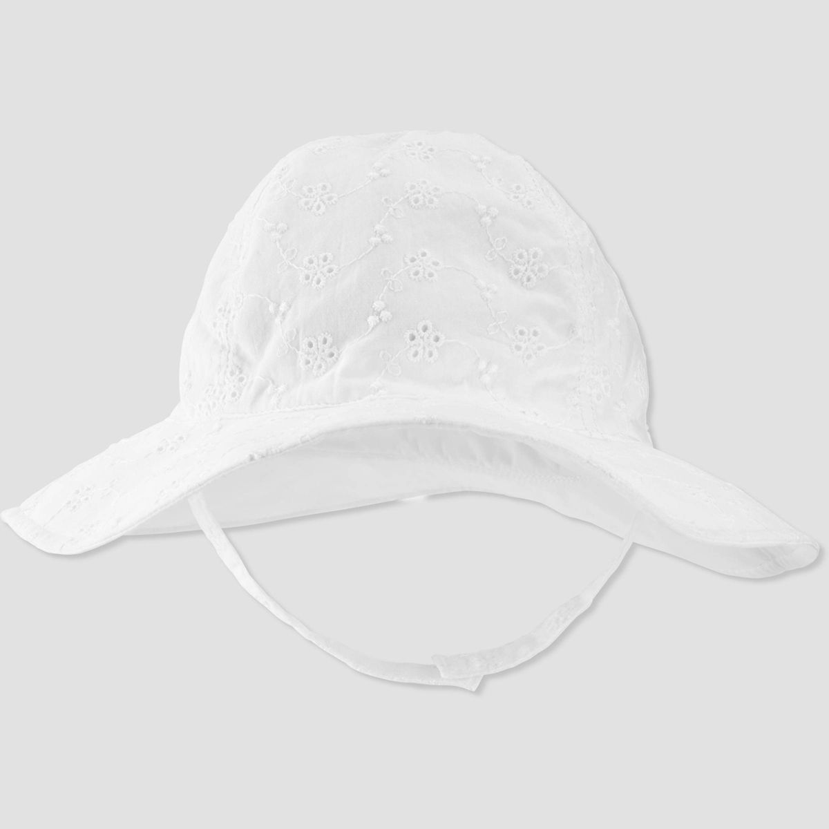 Carter's Just One You®️ Baby Girls' Eyelet Sun Hat - White | Target