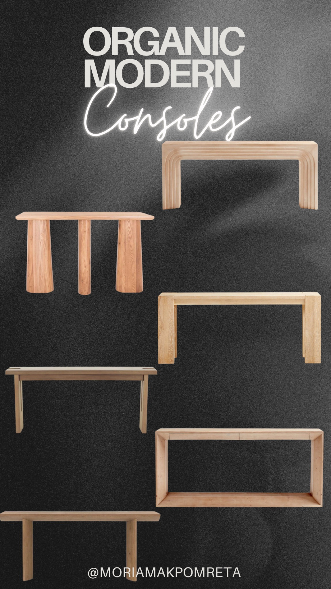 Organic Modern neutral consoles

#LTKstyletip #LTKhome