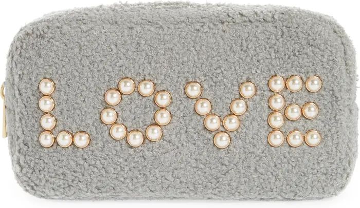 btb Los Angeles Love Teddy Small Cosmetics Case | Nordstrom | Nordstrom