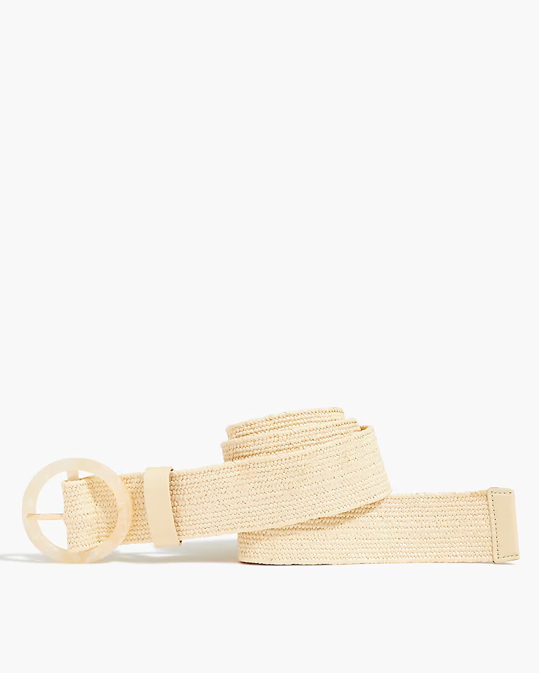 Straw waist belt | J.Crew Factory