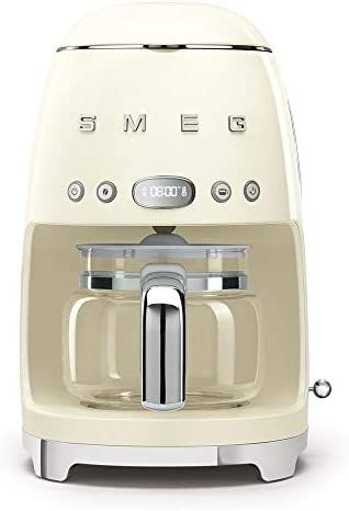 Amazon.com: Smeg Retro Style Coffee Maker Machine, 17.3 x 12.8 x 11.3, Cream: Home & Kitchen | Amazon (US)