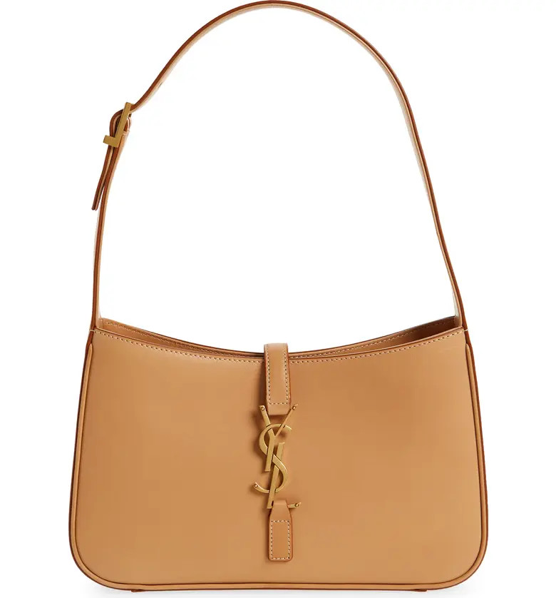 Saint Laurent Le 5 à 7 Calfskin Leather Hobo | Nordstrom | Nordstrom