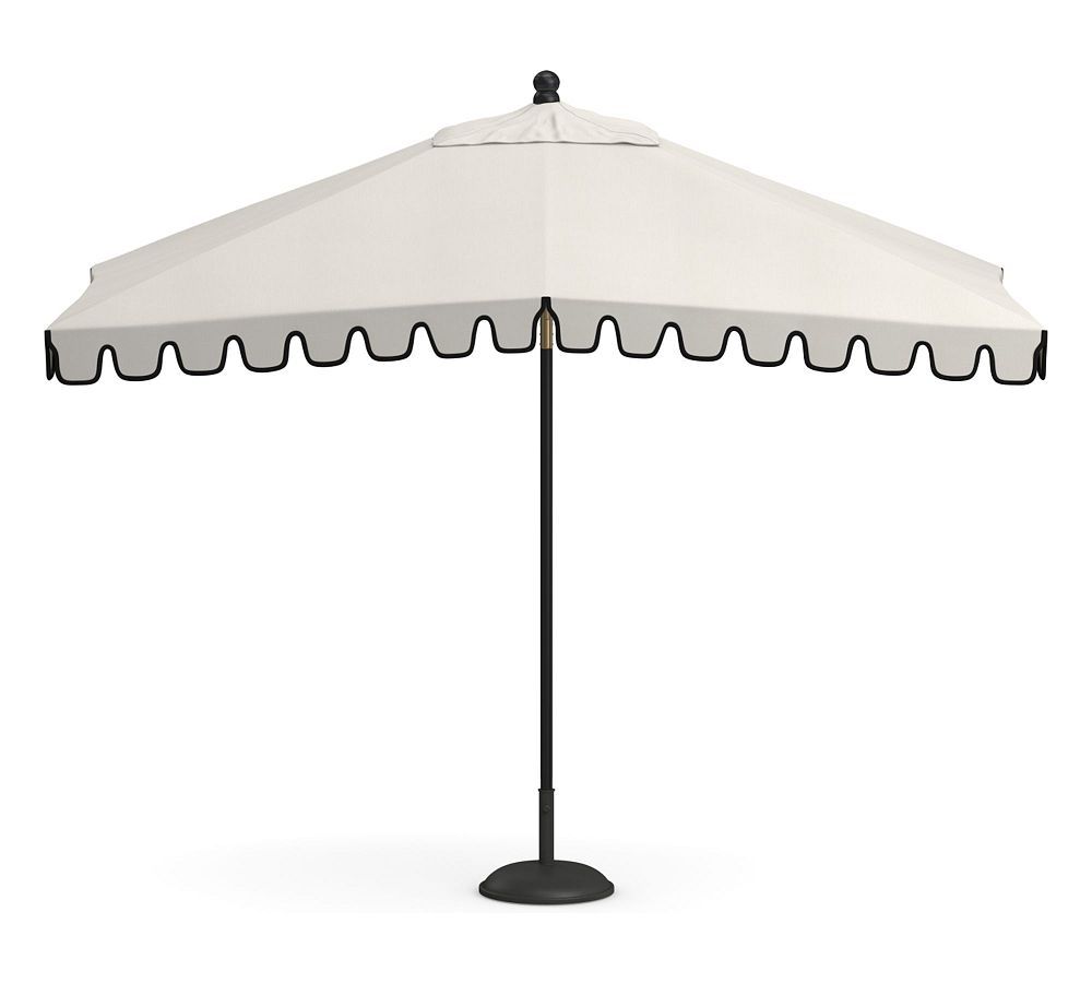 Premium 10' Rectangular Portofino Patio Umbrella – Rustproof Aluminum Frame | Pottery Barn (US)