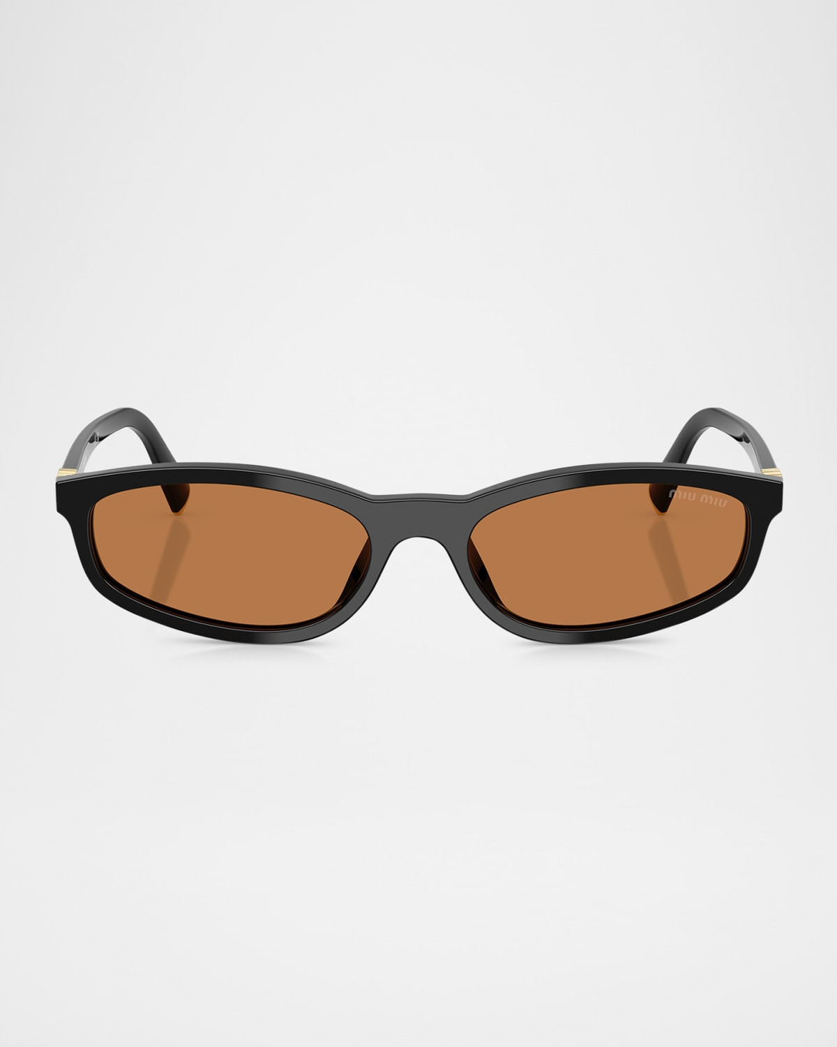 MU A06SF Oval Sunglasses | Neiman Marcus