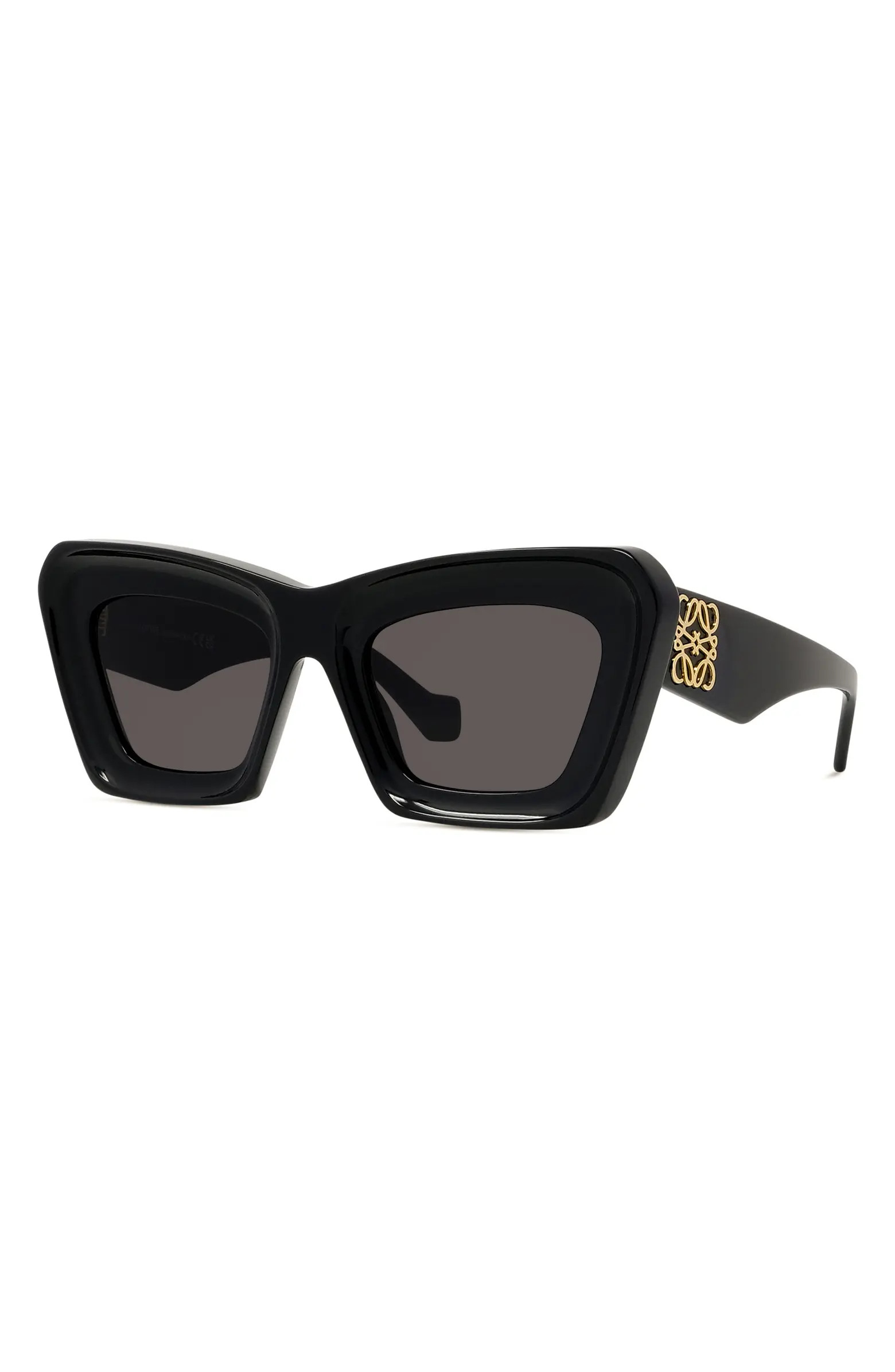 Loewe Anagram 52mm Cat Eye Sunglasses | Nordstrom | Nordstrom
