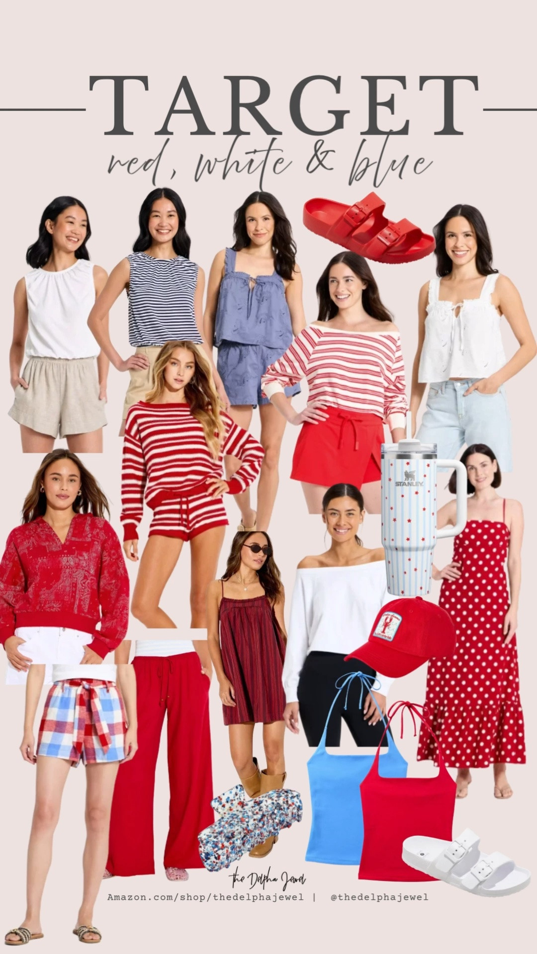 @Target  red, white & blue ❤️🤍💙so many cute options for festive holidays this summer! 

Summer dresses, vacation outfits, 4th of July, summer holidays

#LTKMidsize #LTKOver40 #LTKTravel