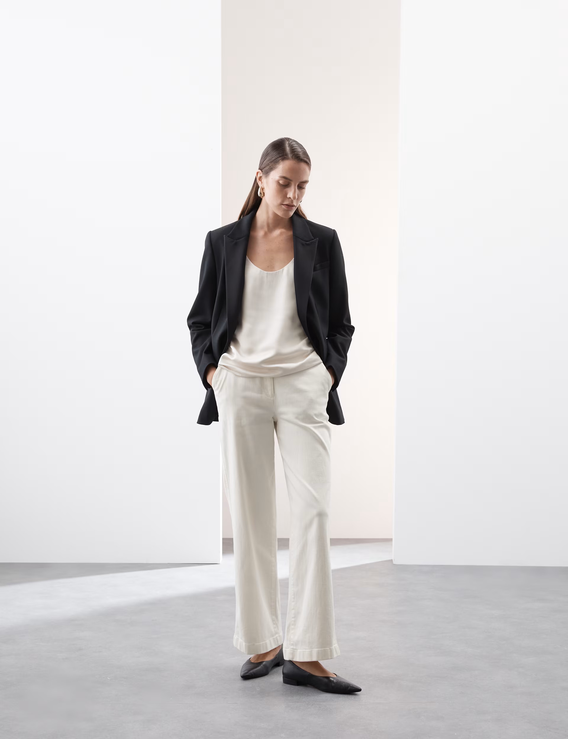 Italian Denim Straight Leg Jeans | Marks & Spencer (UK)