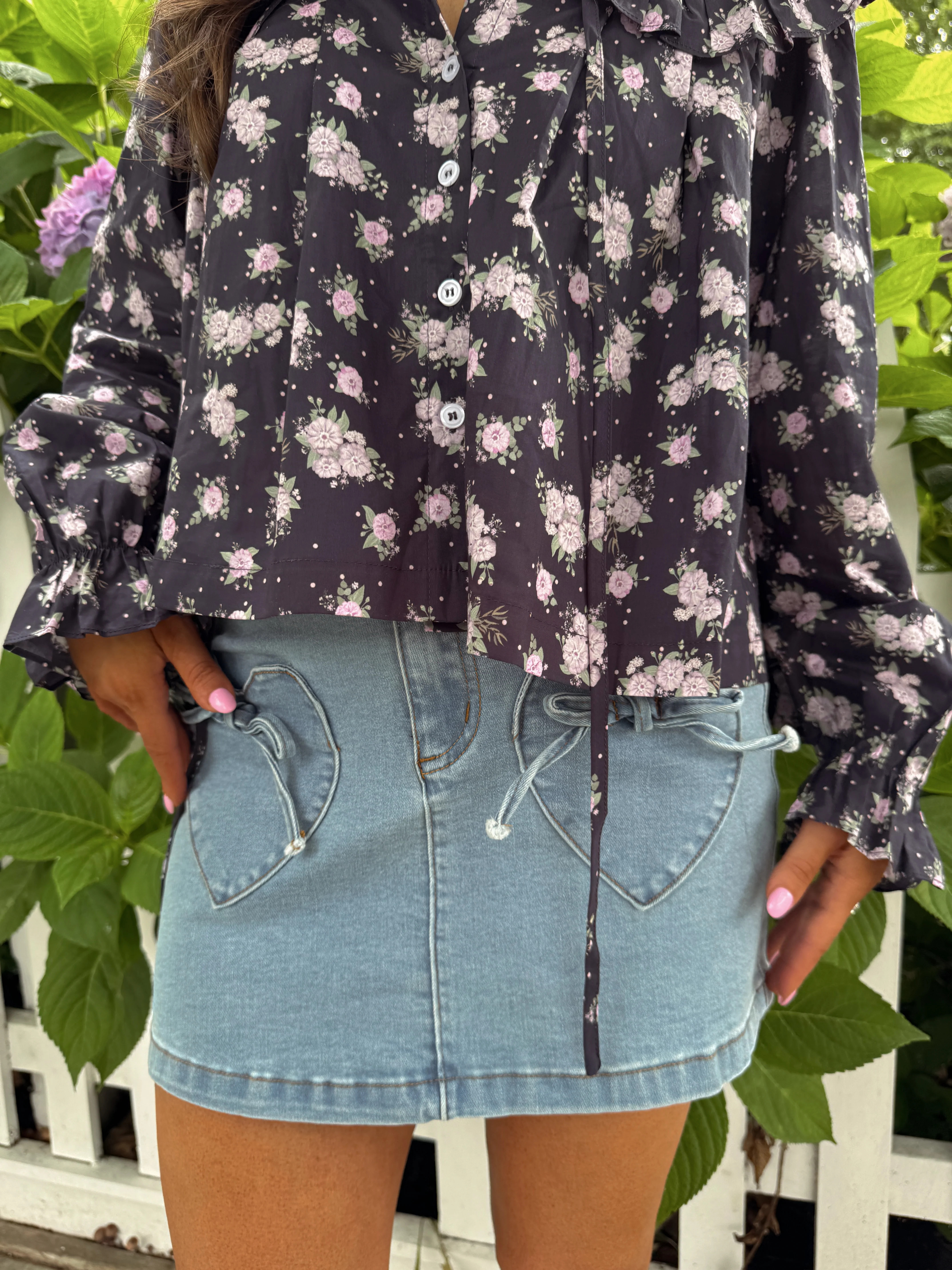 The Heartland Honey Mini Denim Skirt | Shop Your Darling Style