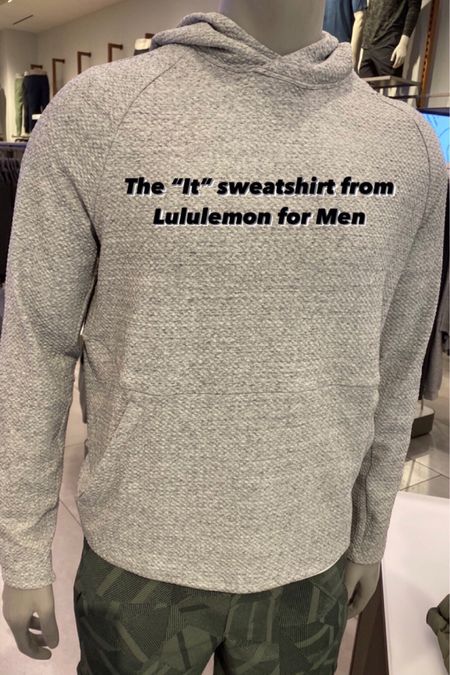 Lululemon mens sweatshirt back in stock! Great Christmas gift option, made well - love the texture. Runs true to size according to my husband :)

#LTKGiftGuide #LTKHoliday #LTKmens