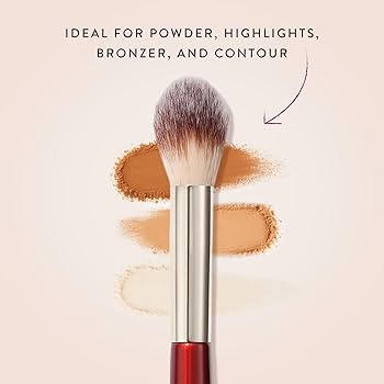 BK BEAUTY 108 PRECISION POWDER MAKEUP BRUSH – Pro-Designed Tapered Brush for Precise Under-Eye ... | Amazon (US)