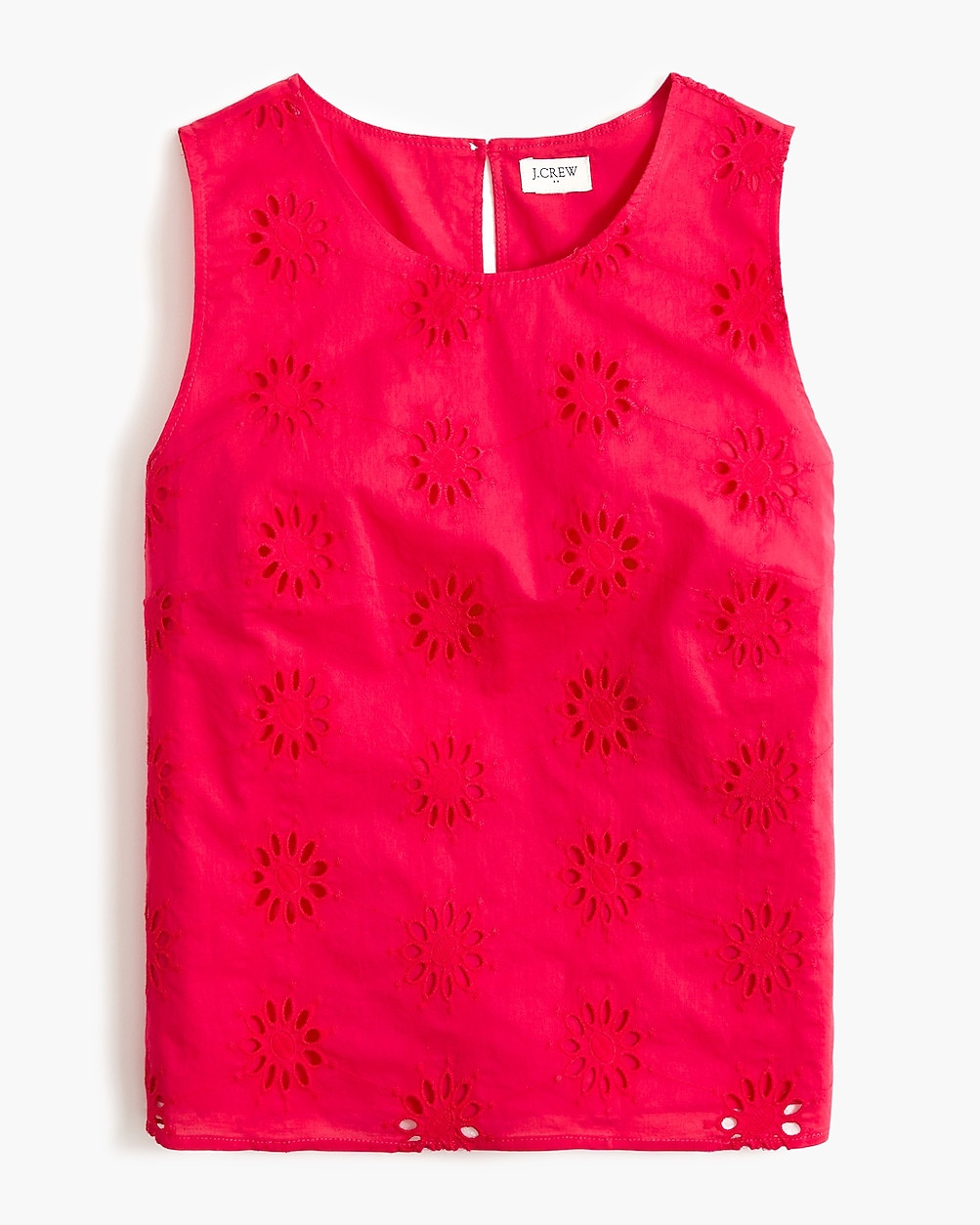 Eyelet shell tank top | J.Crew Factory