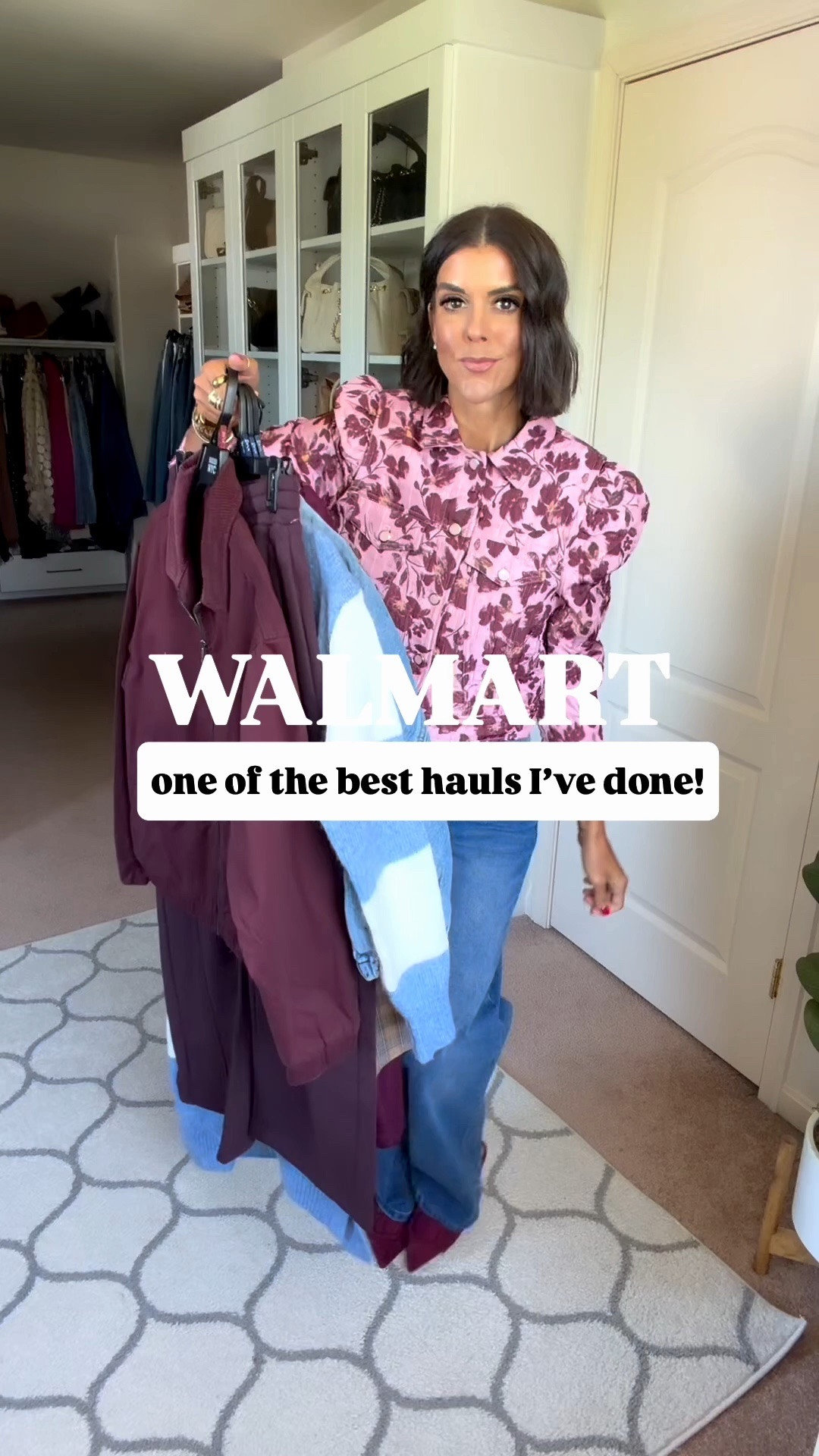 The best Walmart haul! I’m 5’5 and in size xs in pink floral jacket, plaid dress, no boundaries brand jeans, cardigan, and sweatpants. Size small in everything else. Other jeans are my true size.

#LTKSaleAlert #LTKOver40 #LTKmomlife