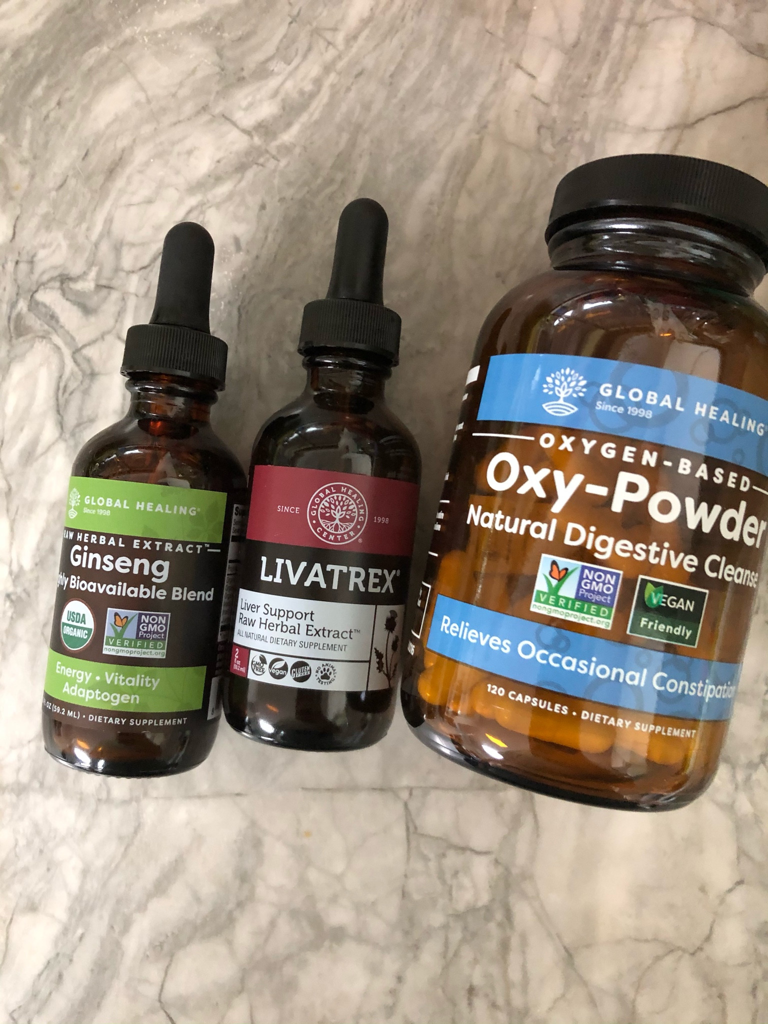Tailgate line up for recovering from a long weekend of football. 
Clean it out and detox with OXYPOWDER and liver health and add a boost of energy with ginseng.

#health #detox #footballseason 

#LTKSeasonal #LTKunder50 #LTKfit