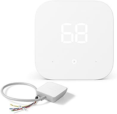 Amazon Smart Thermostat with C-Wire Power Adapter | Amazon (US)