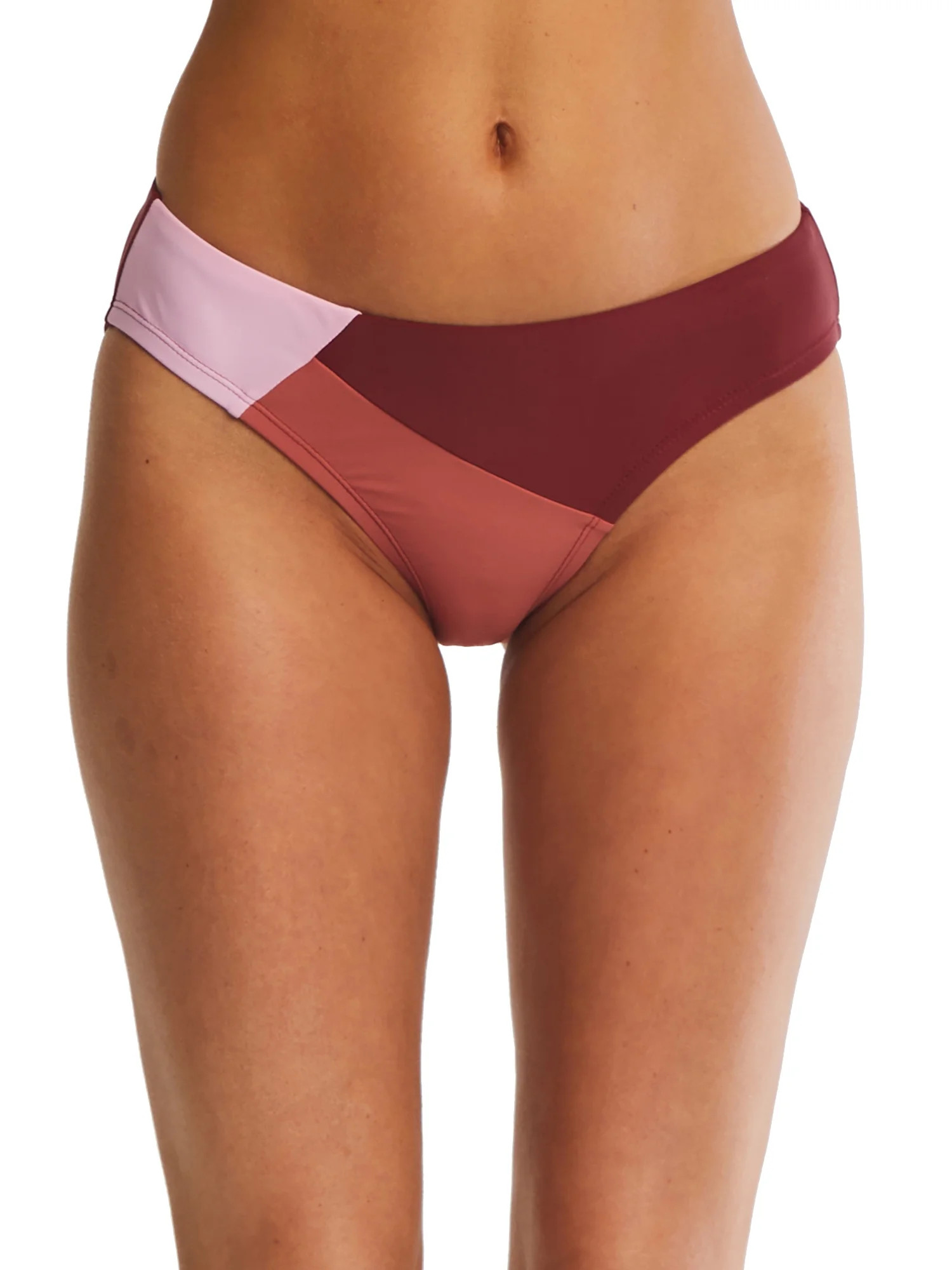 Time and Tru Women's Color Block Swimwear Bikini Bottoms | Walmart (US)