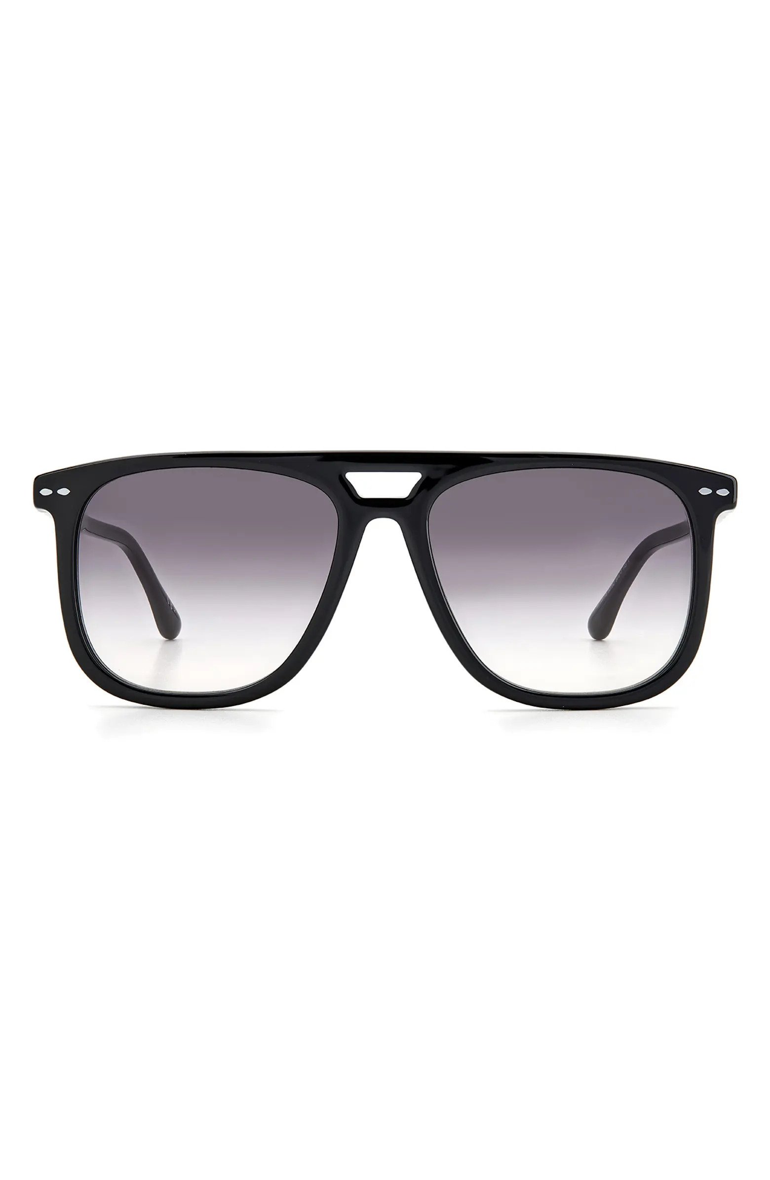 56mm Gradient Flattop Sunglasses | Nordstrom