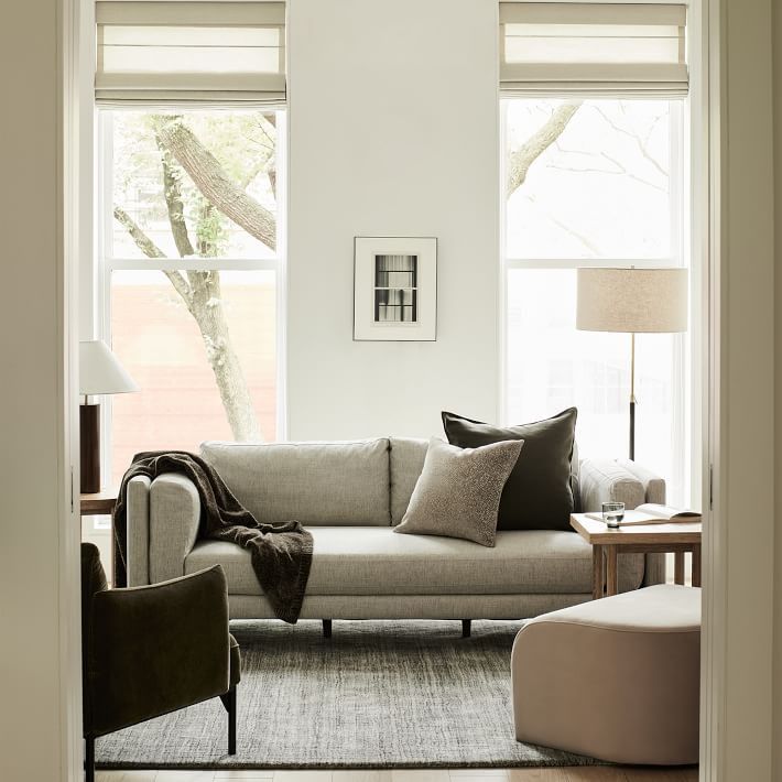 Anton Sofa - Wood Legs (76"–96") | West Elm (US)