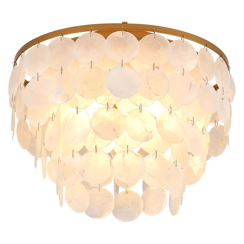 Griffithville Shell Flush Mount | Wayfair North America