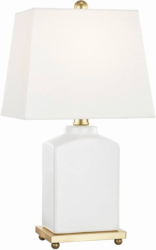 Mitzi HL268201-CL Brynn Table Lamp, 1-Light 60 Watts, Cloud | Amazon (US)