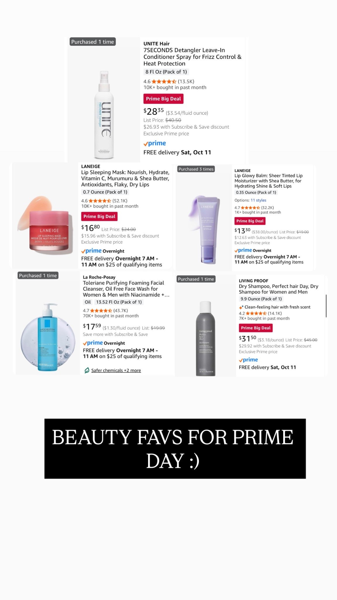 Some of my tried and true beauty favs for Prime Day :)

#LTKBeauty #LTKHome #LTKActive