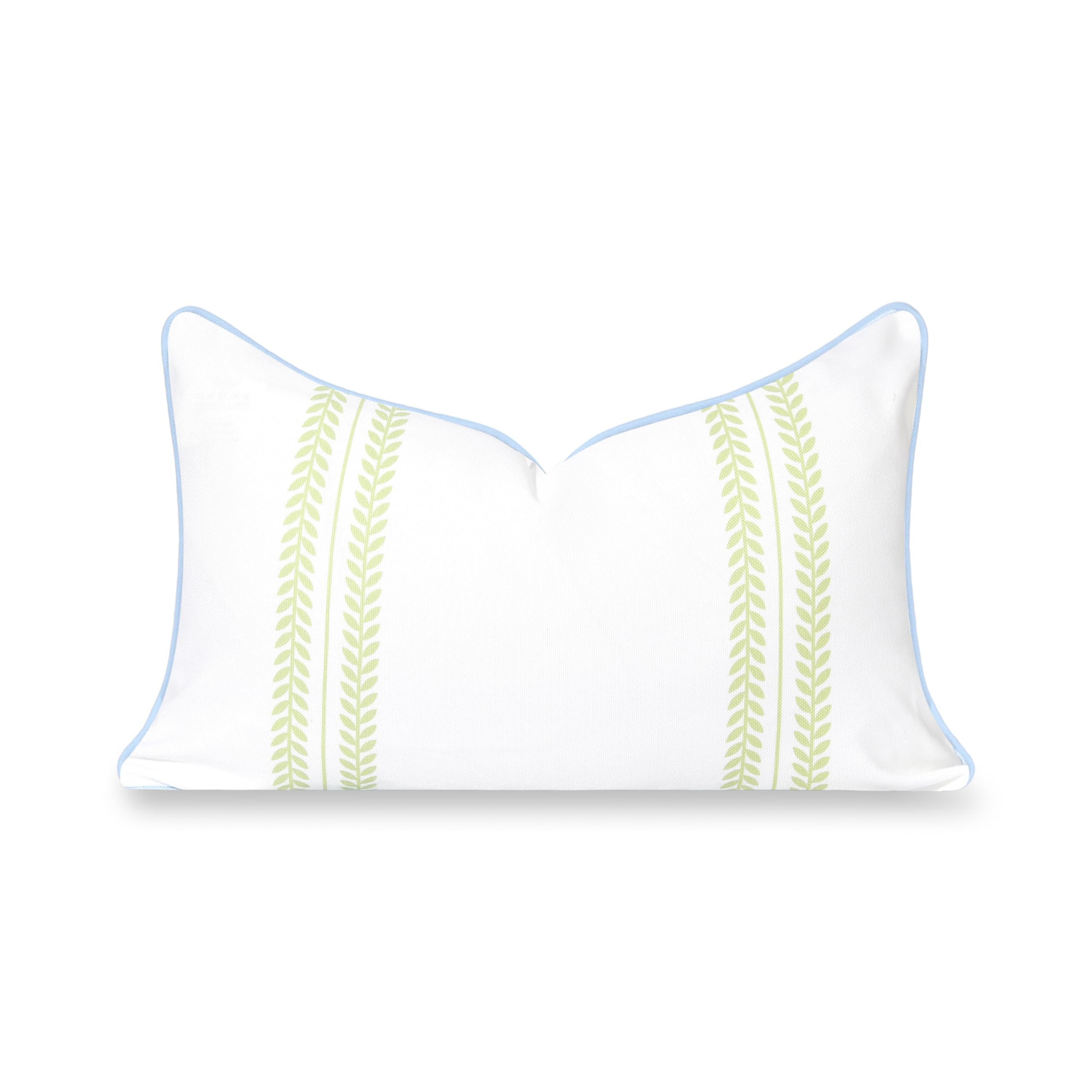 Hofdeco Premium Grandmillennial Coastal Hampton Patio Indoor Outdoor Lumbar Pillow Cover Only, 12... | Amazon (US)