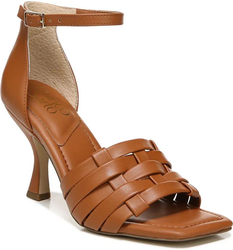 Ress Woven Ankle Strap Stiletto Sandal | Nordstrom Rack