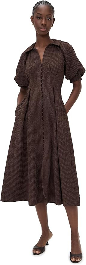 English Factory Women's Shirt Midi Dress | Amazon (US)