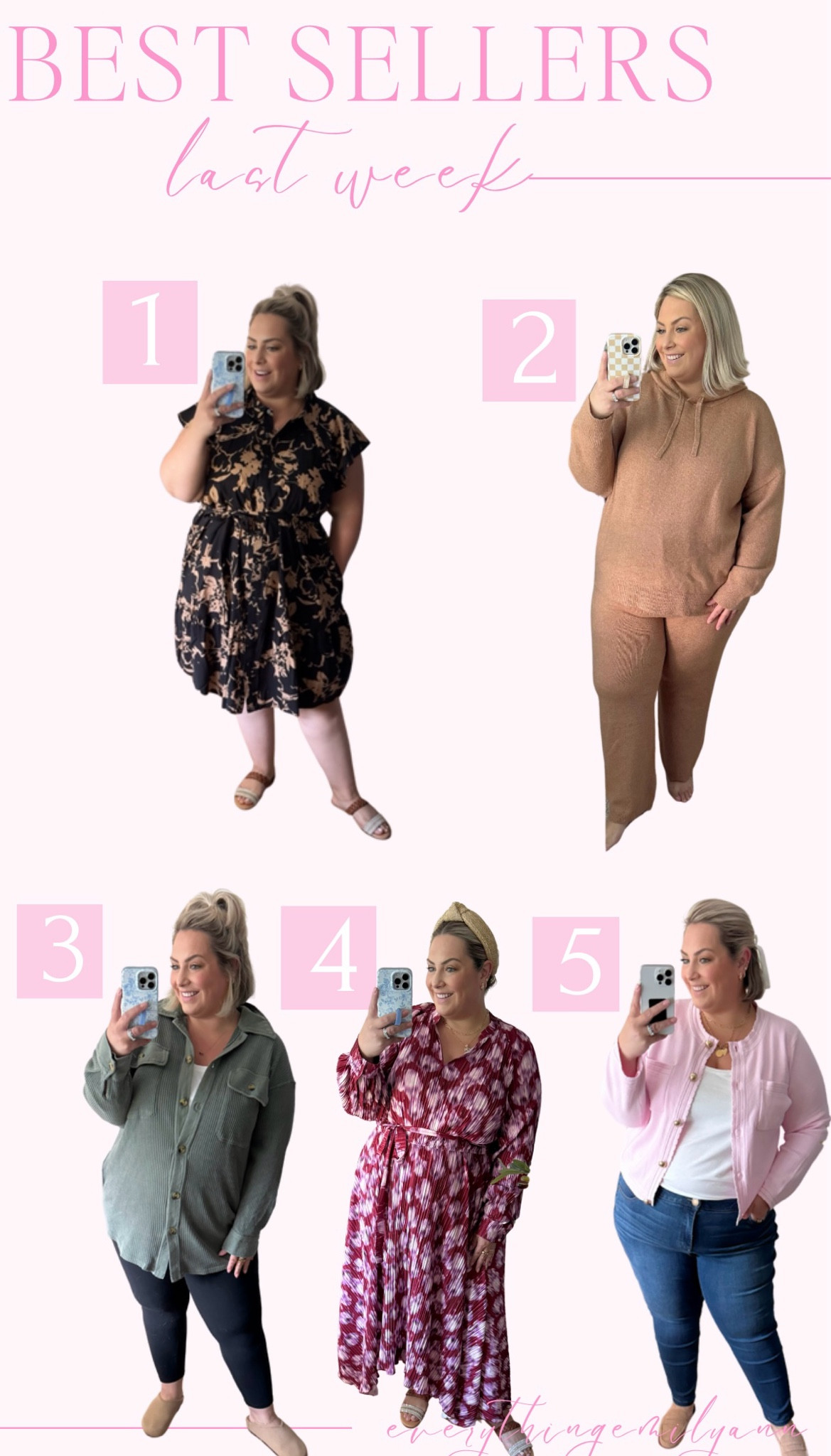 Last weeks best sellers🩷🎉
1: 2X
2: XXXL or 2X
3: 2X
4: XXL
5. XXL

#LTKFindsUnder50 #LTKPlusSize #LTKStyleTip