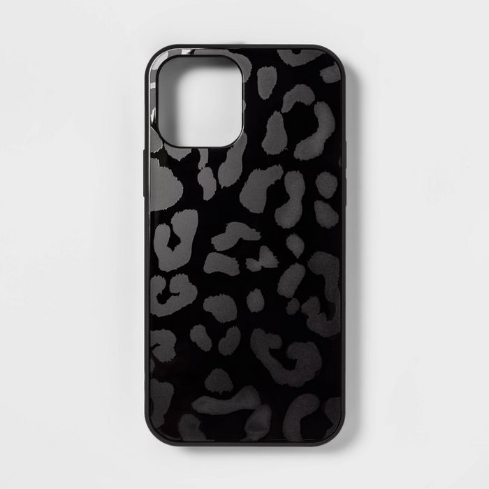 heyday™ Apple iPhone Case - Black Leopard Print | Target