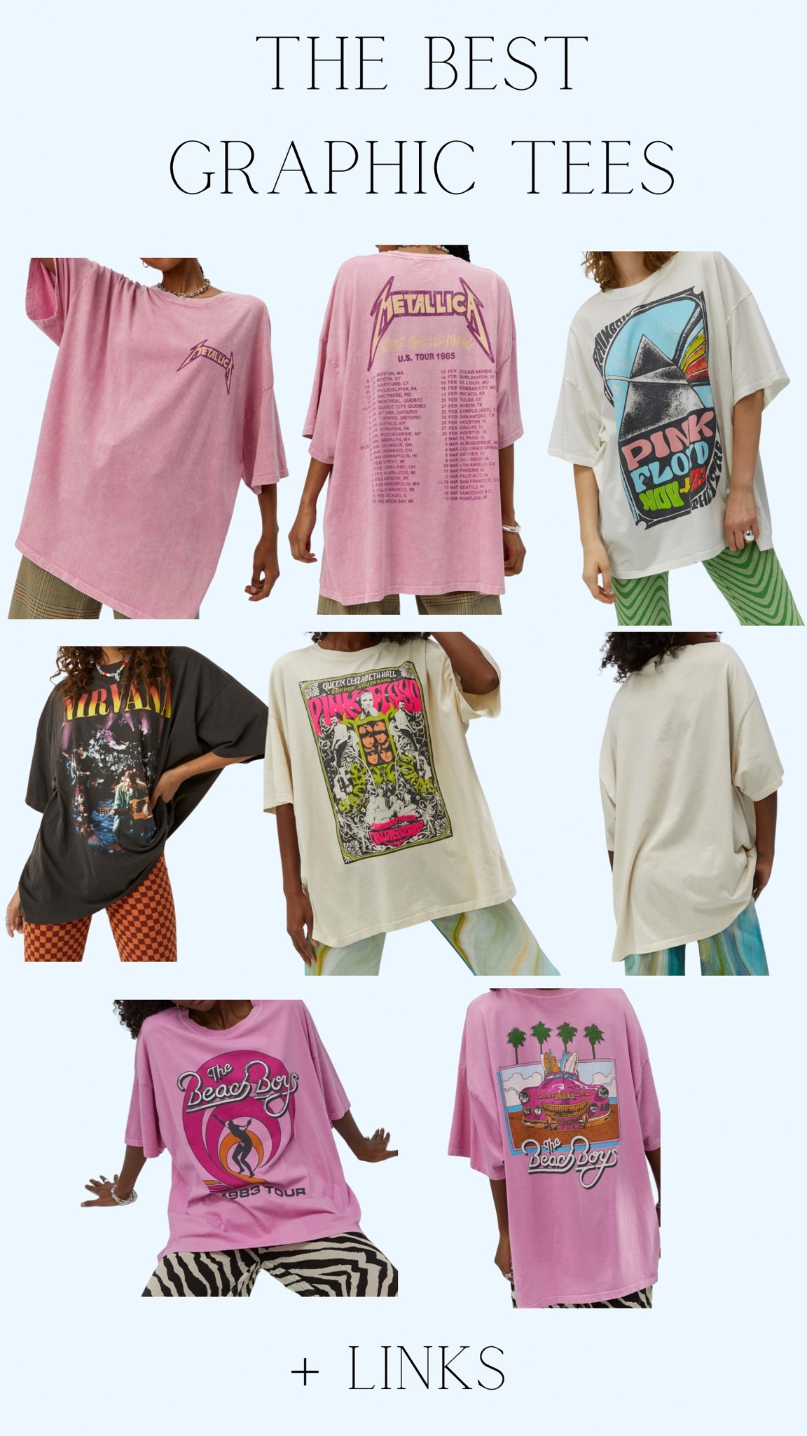 The best Daydreamer Graphic Tees + Links! Oversized graphic band tees


#LTKGiftGuide #LTKtravel #LTKstyletip