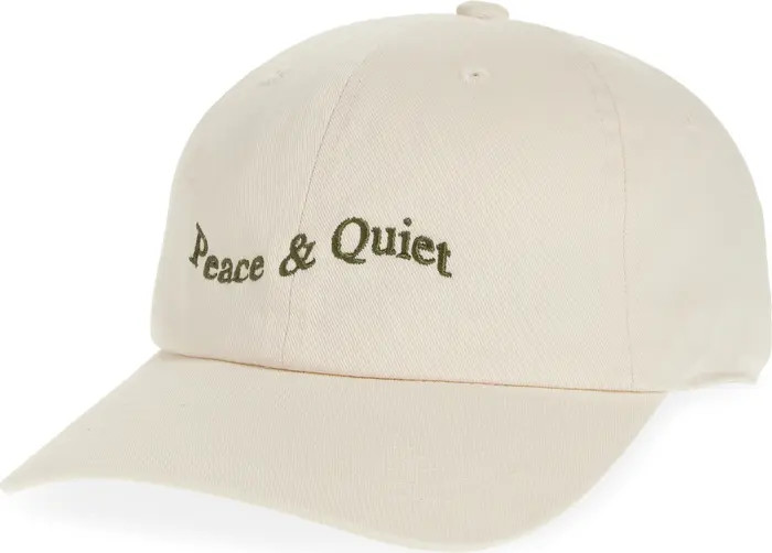 Wordmark Embroidered Adjustable Baseball Cap | Nordstrom